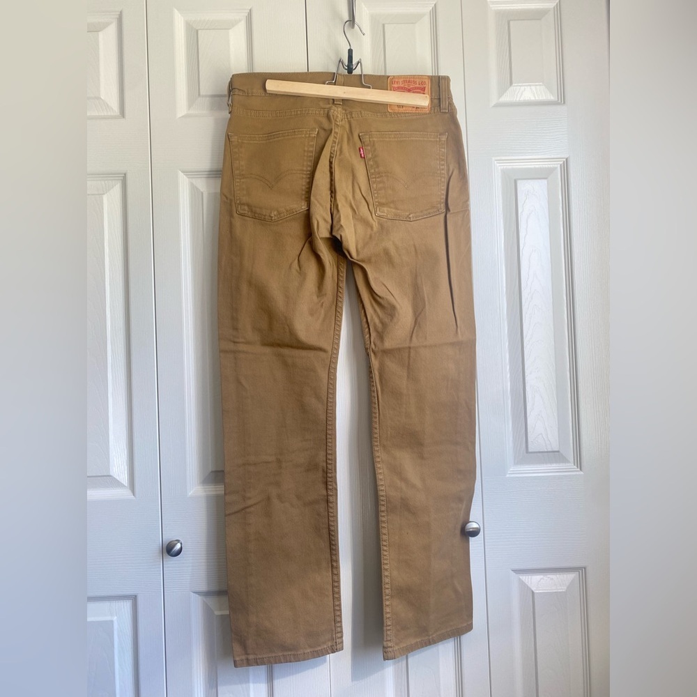 Levi’s 513 Men Yellow Jeans 32*32 - Picture 2 of 10